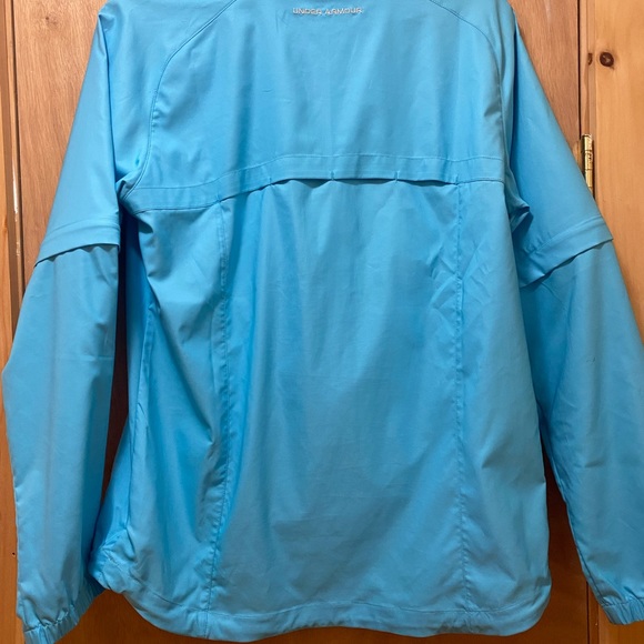 Under Armour Womens half zip jacket with removable half sleeves - Picture 2 of 6